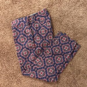 Preppy J Crew Stretch Crop Pants